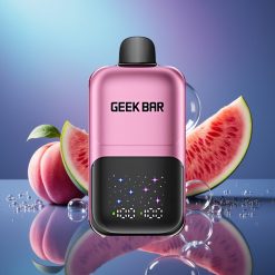 GEEK BAR 2GO 50K Pufuri Ecran Mare Două Serii Vape Pen Piersică & Pepene Verde
