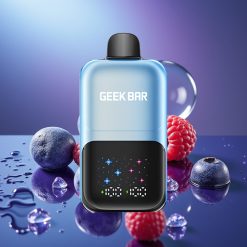GEEK BAR 2GO Două Serii 50000 Pufuri Afișaj Interactiv 20ml Vape Dispozabil Afine Zmeură Gheață