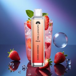 Hayati Pro Max 4000 Puffs Baterie Reîncărcabilă Capsuni Mojito Disposable Vape