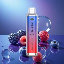 Hayati Pro Max 4000 Puffs Disposable Vape Afine Albastre Cireșă cu Baterie 1400mAh