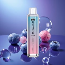 Hayati Pro Max 4000 Puffs Disposable Vape Afine cu Afine Bomboană și Baterie Reîncărcabilă