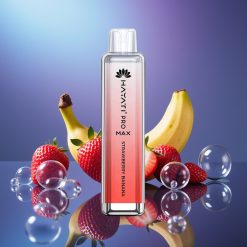Hayati Pro Max 4000 Puffs Disposable Vape Căpșuni Banane Reîncărcabil