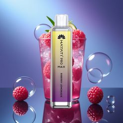 Hayati Pro Max 4000 Puffs Disposable Vape Limonadă Riberry Baterie Reîncărcabilă