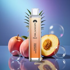 Hayati Pro Max 4000 Puffs Disposable Vape Mango Piersic Ananas cu Baterie Reincarcabila