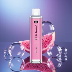 Hayati Pro Max 4000 Puffs Disposable Vape Roz cu Baterie Reîncărcabilă și LED