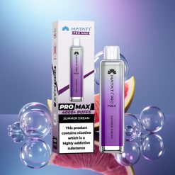Hayati Pro Max 4000 Puffs Disposable Vape Visul Verii cu Baterie Reincarcabila