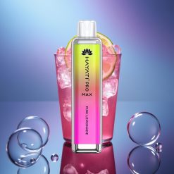 Hayati Pro Max 4000 Puffs LED Battery Lamaie Roz Disposable Vape