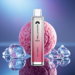 Hayati Pro Max 4000 Pufuri Disposable Vape Gheață Vimbull și Baterie Recarregabilă