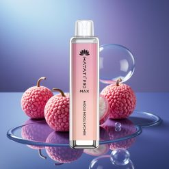 Hayati Pro Max 4000 Pufuri Disposable Vape Mogu Mogu Litchi Reincarcabil