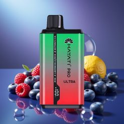 Hayati Pro Ultra 15000 Puffs 850mAh Afine Zmeură Cireșă Lămâie & Afine