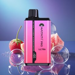 Hayati Pro Ultra 15000 Puffs 850mAh Bomba de Fructe Căpșună Pepene Bubblegum