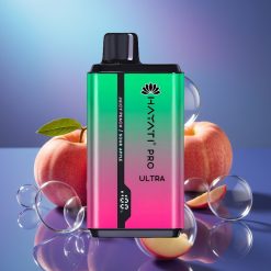 Hayati Pro Ultra 15000 Puffs 850mAh Disposable Vape Măr Acero Dulce piersică Zemoasă