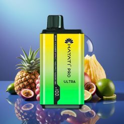 Hayati Pro Ultra 15000 Puffs 850mAh Disposable Vape Struguri Castravete Măr Ananas Pasțiune Lime