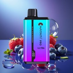 Hayati Pro Ultra 15000 Puffs Disposable 850mAh Afină Zmeură Mentol
