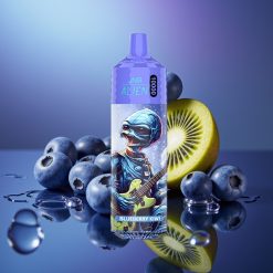 JNR Alien 10000 Puffs Disposable Vape Afine Coacăz cu LED (RGB)