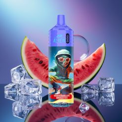 JNR Alien 10000 Puffs Dispozabil Vape Pepene Brazz Gheață cu LED (RGB) și Type-C