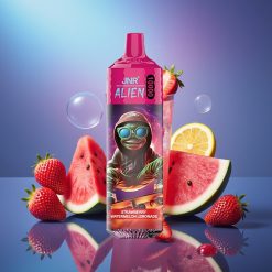 JNR Alien 10000 Pufuri Dispozabil cu Capsă Mesh 1.2 Ohm și Aroma Căpșună Pepene Limonadă