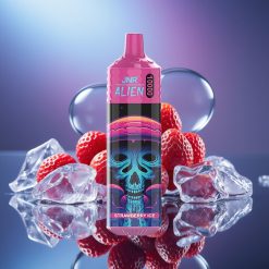 JNR Alien 10000 Pufuri Dispozabil Vape Căpșuni Gheață cu LED RGB și 850mAh