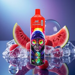 JNR Alien Max 18000 Puffs Afine Zmeură Pepene Gheață Display LED Dual Mesh Coil