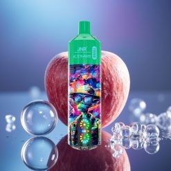 JNR Alien Max 18000 Puffs Disposable Vape Măr Înghețat cu Smart LED și Dual Mesh Coil