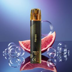 JNR Black&Golden 600+200 Puffs Disposable Vape Vimtu 550mAh