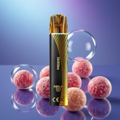 JNR Black&Golden 800 Puffs 550mAh Disposable Vape Punga de Zahăr