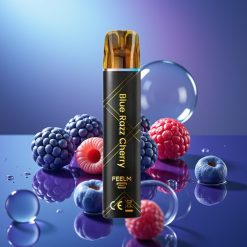 JNR Black&Golden 800 Pufuri 550mAh Disposable Vape Afine Visine Cireșă