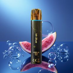 JNR Black&Golden 800 Pufuri 550mAh Disposable Vape Domnul Albastru