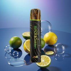 JNR Black&Golden 800 Pufuri Baterie 550mAh Disposable Vape Lămâie & Lime