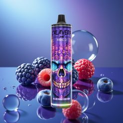 JNR Calavera 11000 Puffs Disposable Port USB-C 21ml Afine Visină Zmeură Albastră