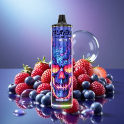 JNR Calavera 11000 Puffs Disposable Vape Mixed Berry cu Port Type-C și 850 mAh