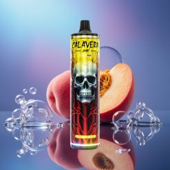 JNR Calavera 11000 Puffs Disposable Vape Piersică Mango cu Port Type-C și 850 mAh