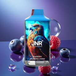 JNR Falcon 16000 Puffs Afine Zmeură Cireșe 22ml Dual Mesh Coil