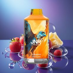 JNR Falcon 16000 Puffs Disposable cu Afișaj LED & Încărcare Type C Aroma Piña Colada cu Căpșuni