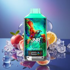JNR Falcon X 18000 Puffs Măr Acru Gheață Dispozabil cu Ecran Digital și Încărcare Rapidă Type-C