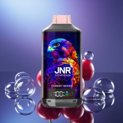 JNR Falcon X 18000 Pufuri cu Afișaj Digital și Coil Dual Mesh Cireșă-Boabă