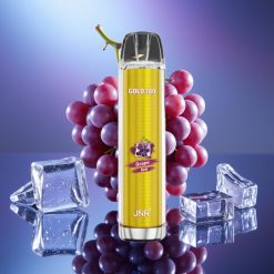 JNR Gold380 6000 Puffs Disposable Vape Gheață de Struguri 1500mAh 1.0ohm