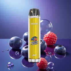 JNR Gold380 6000 Puffuri Disposable Vape Afine Acră Zmeură cu Baterie 1500mAh
