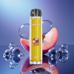JNR Gold380 6000 Puffuri Disposable Vape Piersică Afină cu Baterie 1500mAh