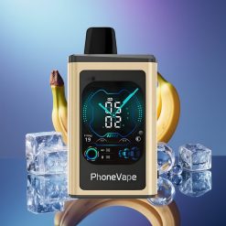 JNR PhoneVape 30000 de fumuri Crema de Banană Gheață Baterie 850mAh