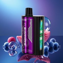 JNR Radiance 31000 Pufuri Dispozabil Vape Coil Dual Mesh AFINAT CĂPȘUNĂ ALBASTRĂ