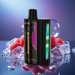 JNR Radiance 31000 Pufuri Ecigaretă Dispozabilă Capsă Duală STRAWBERRY ICE