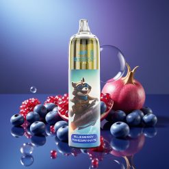 JNR Rocket-X 12400 Puffs cu Coil Mesh 1.2ohm și Afrodină-Zmeură