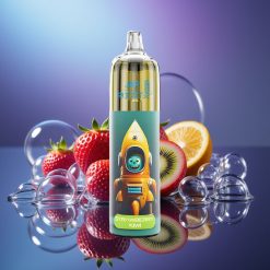 JNR Rocket-X 12400 Pufuri Adjustable Airflow Vape Căpșuni Kiwi