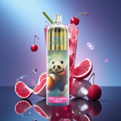 JNR Rocket-X 12400 Pufuri Cremă de Cireșe Cola cu Aerisire Reglabilă și RGB