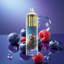 JNR Rocket-X 12400 Pufuri cu Ajustare Aer și Coil Mesh 1.2ohm Afine Zmeură