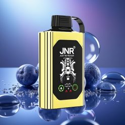 JNR Shisha Hookah Box 20500 Pufuri Afumătoare Dispozabilă cu Display HD și Coil Dual Mesh Afine Înghețată