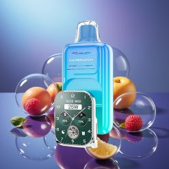 JNR VapeWatch 30000 Puffs Dispozabil Sour Apple Ice cu Baterie 1000mAh