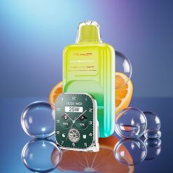 JNR VapeWatch 30000 Puffs Portabil Dual Mesh Coil Portocale Mango