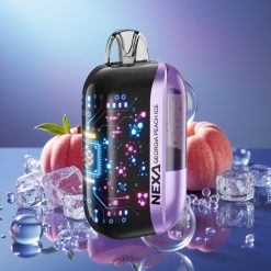 NEXA Ultra 50000 Puffs Disposable Vape Piersică Georgia Înghețată cu 20ml și 800mAh